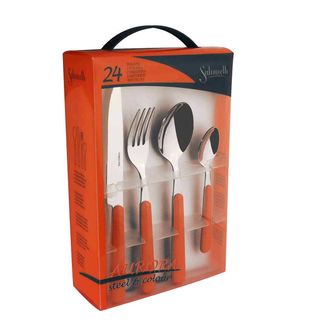 AURORA - Narancssárga készlet 24 db