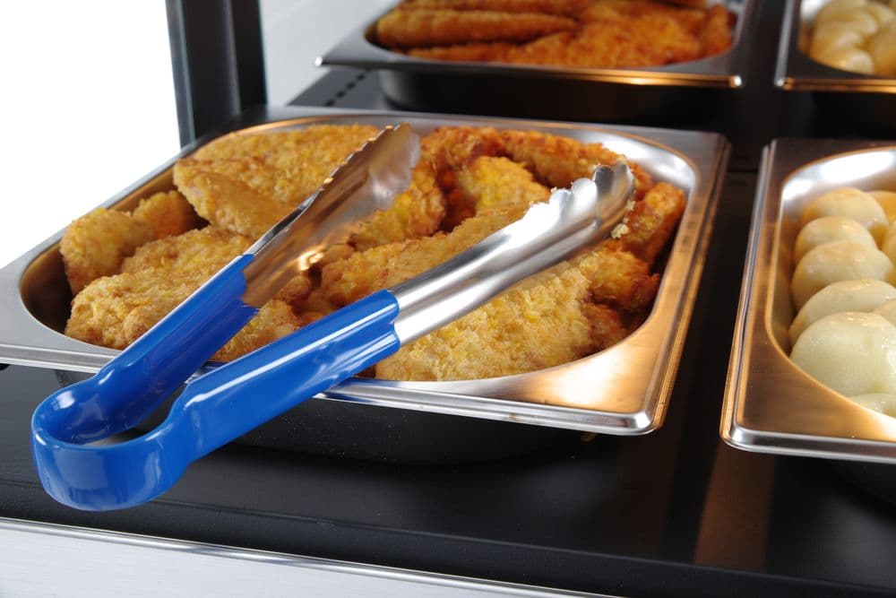 Tálaló csipesz HACCP 250 mm - Kék - (L)250mm - 2