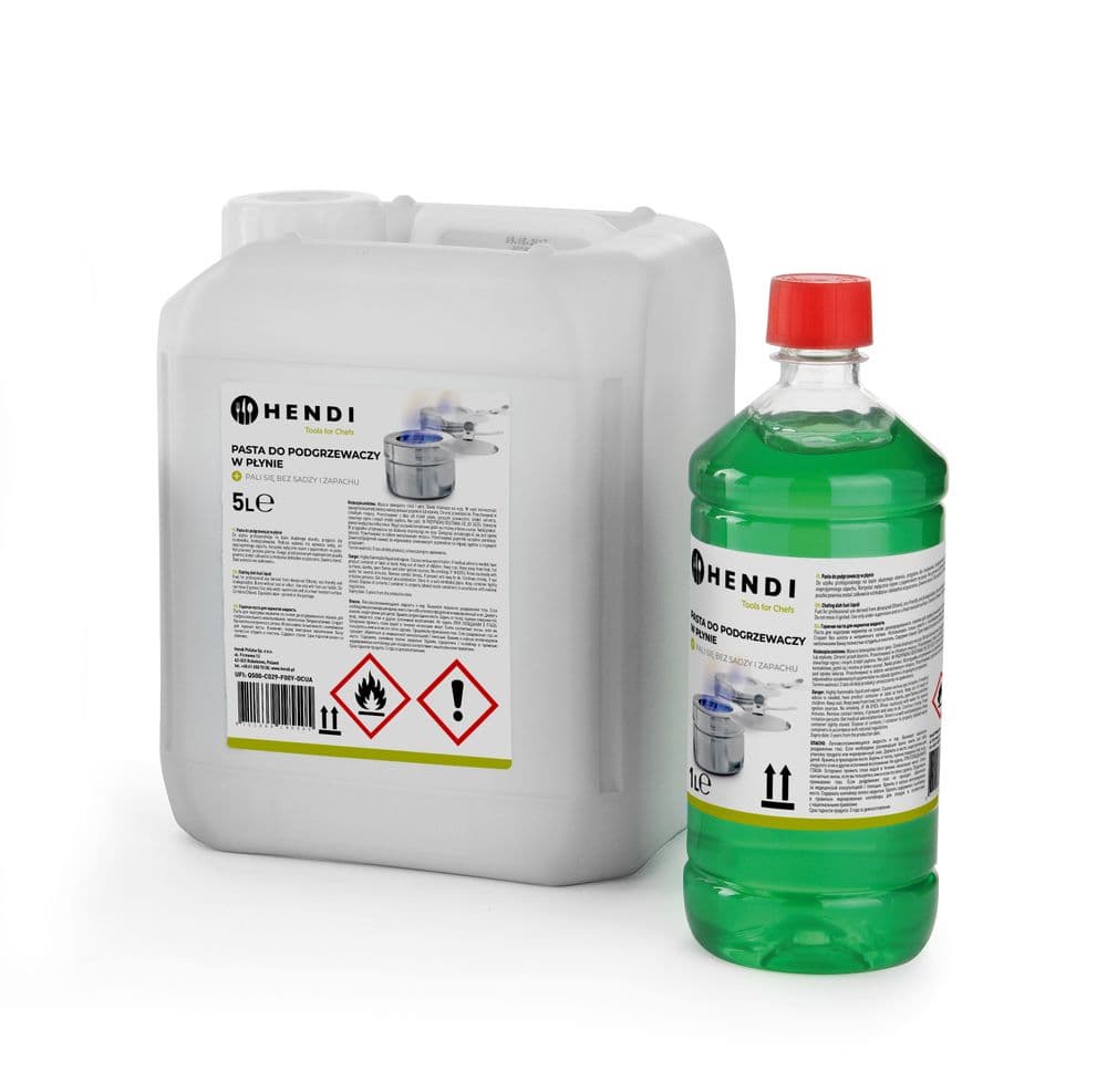 Chafing égőpaszta műanyag flakonban - Átlátszó - 2