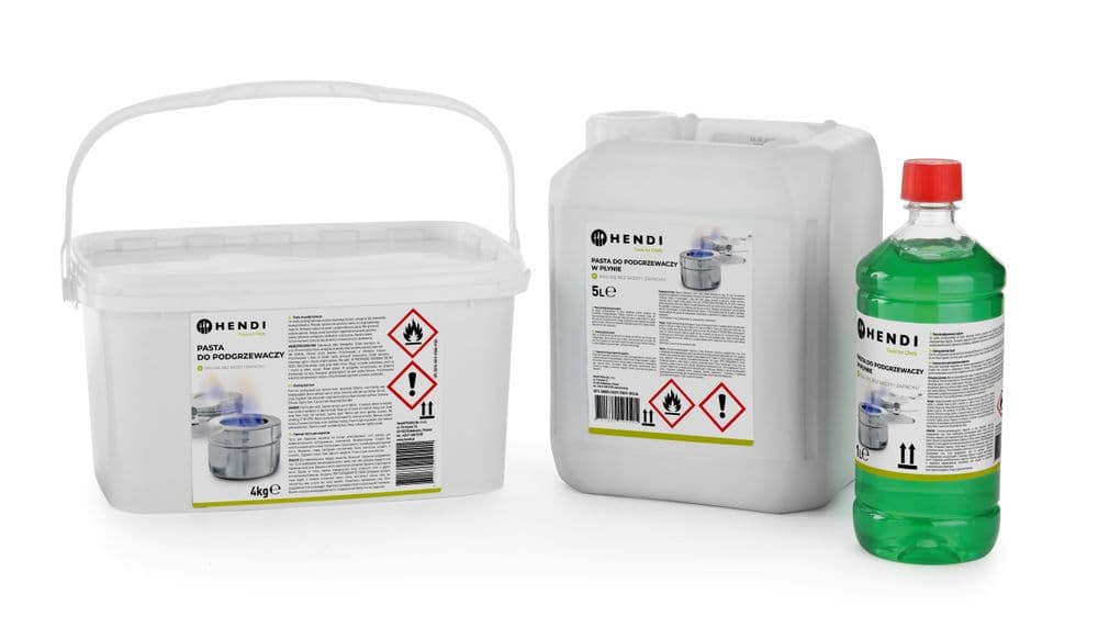 Chafing égőpaszta műanyag flakonban - Átlátszó - 3