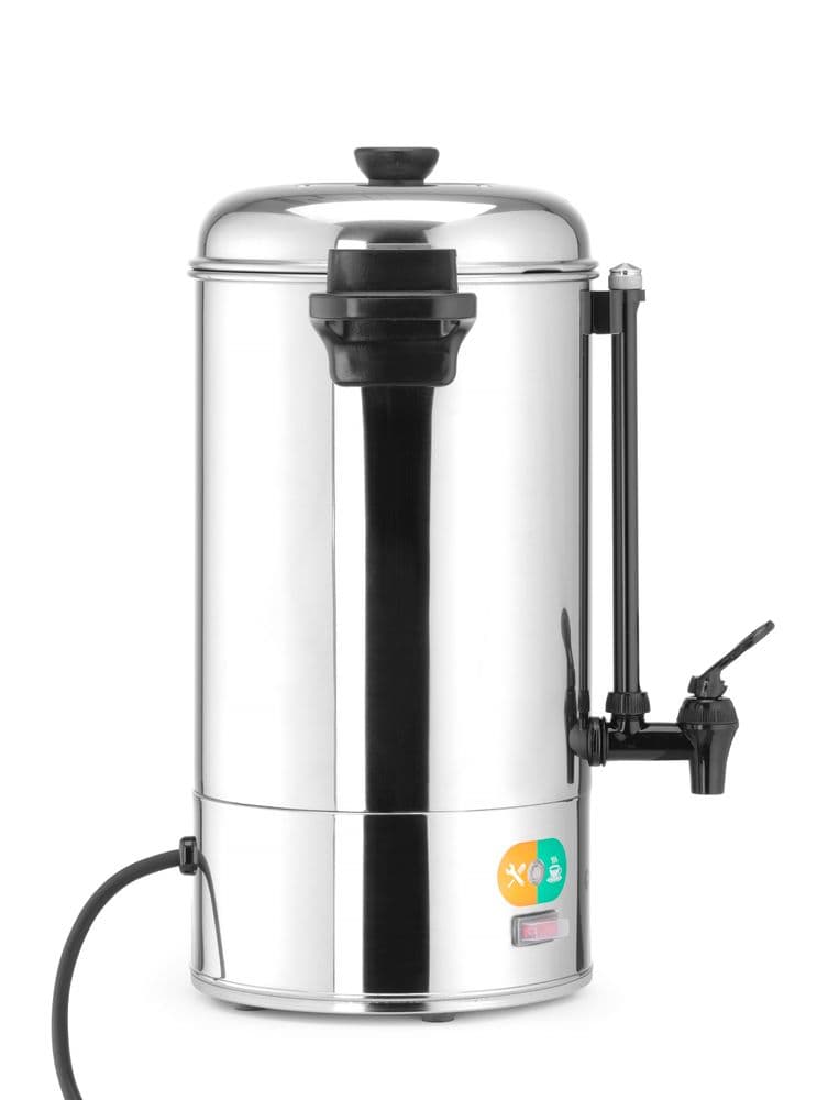 Ital melegentartó - 9L - Ezüst - 230V/2200W - 370x332x(H)472mm - 3