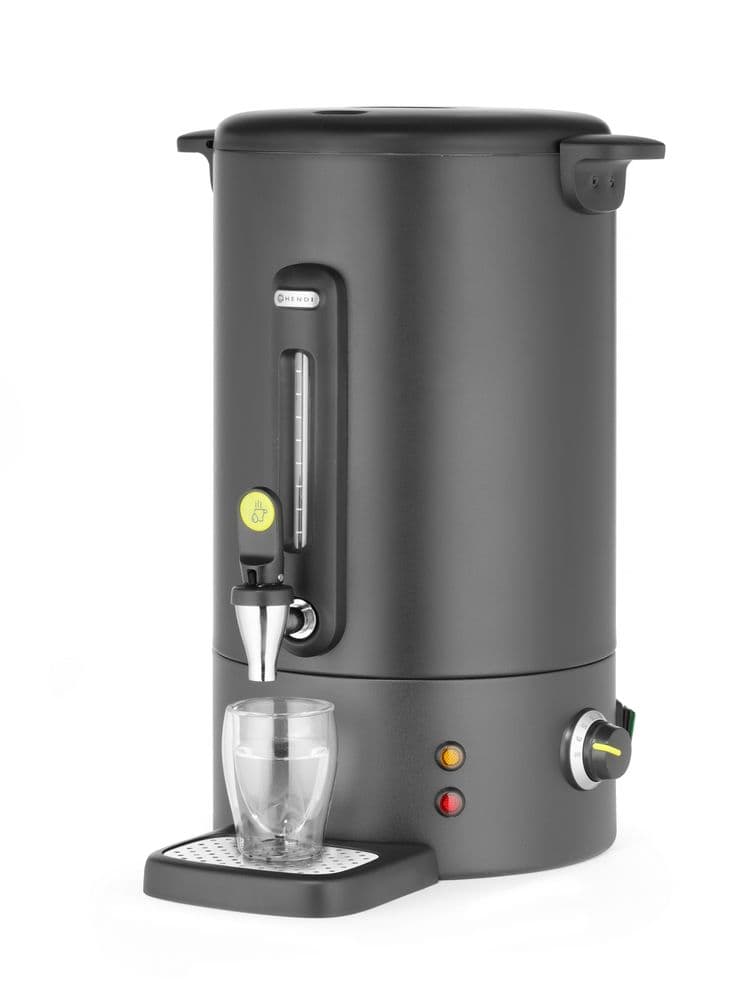 Mattfekete forróital-kazán – Bronwasser tervezte - 16L - Fekete - 220-240V/1650W - 357x380x(H)502mm - 2