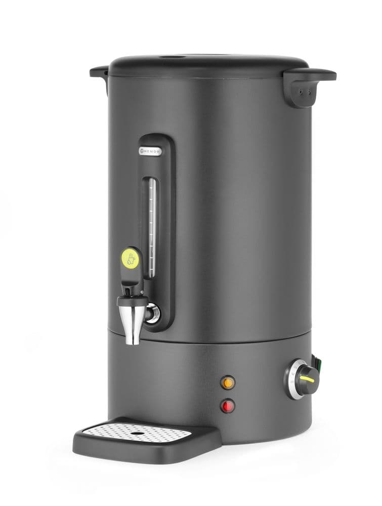 Mattfekete forróital-kazán – Bronwasser tervezte - 16L - Fekete - 220-240V/1650W - 357x380x(H)502mm - 3