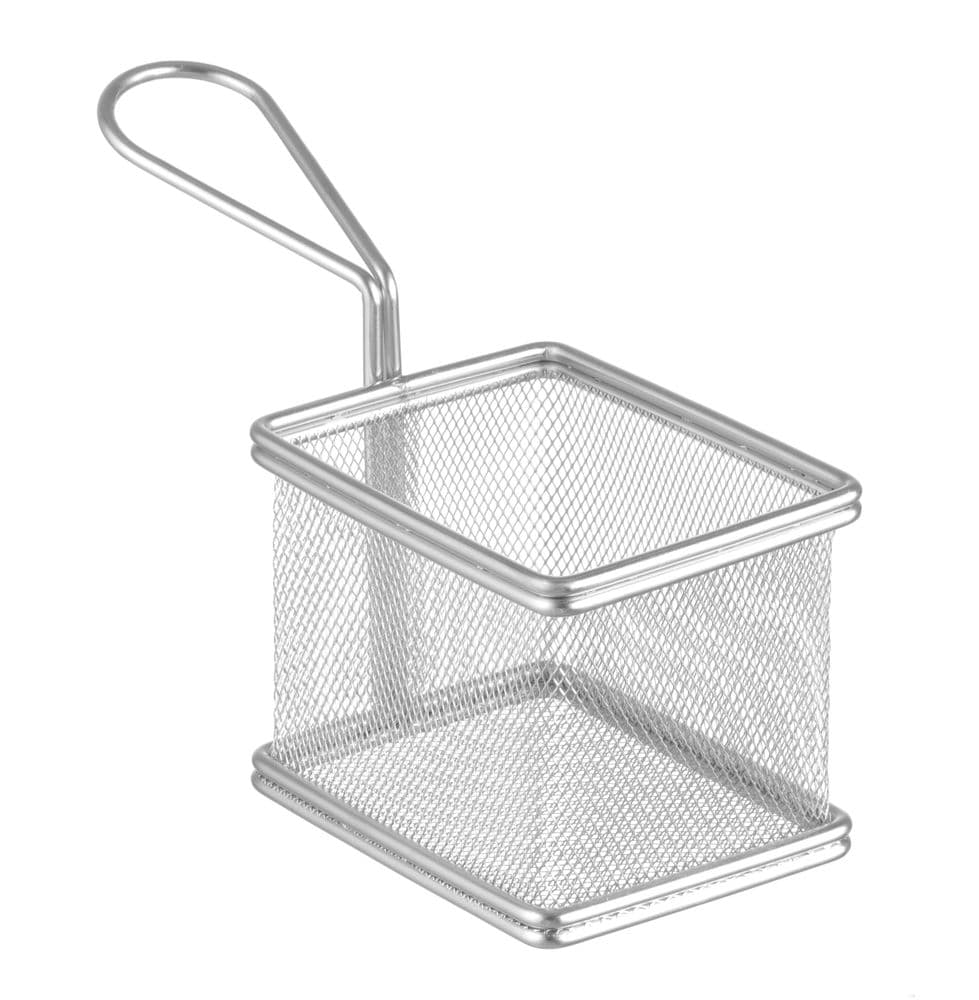 Miniatűr olajsütő kosarak - 100x80x(H)75mm