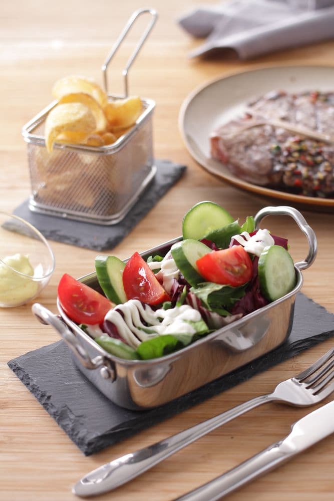 Snack serpenyő - 196x95x(H)70mm - 3