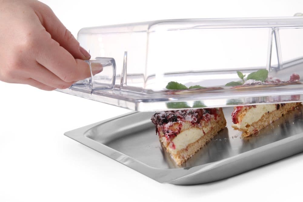 Bemutató fedő - GN 1/1 - 530x325x(H)76mm - 4