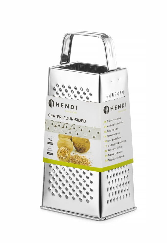 Reszelő - négyoldalú - 90x65x(H)200mm - 2