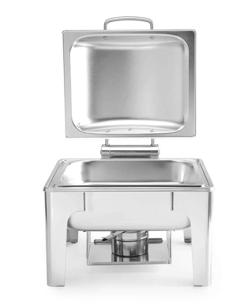 Chafing edény GN 1/2 szatén fényezéssel - Profi Termékcsalád - 4L - 365x370x(H)280mm - 3