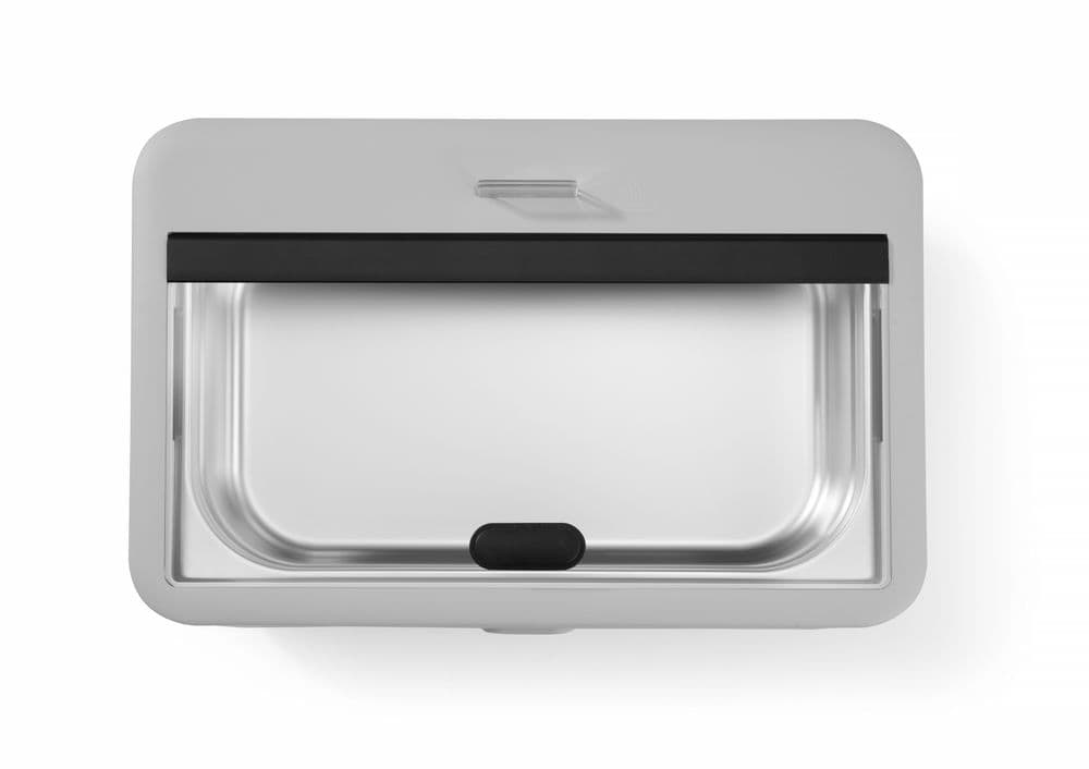 Chafing edény HENDI UNIQ - designed by Robert Bronwasser - Fehér - 220-240V/700W - 607x402x(H)245mm - 5