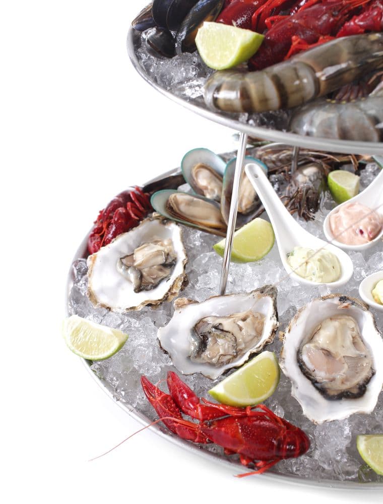 Tenger gyümölcsei büfé állvány - ⌀400x(H)200mm - 3