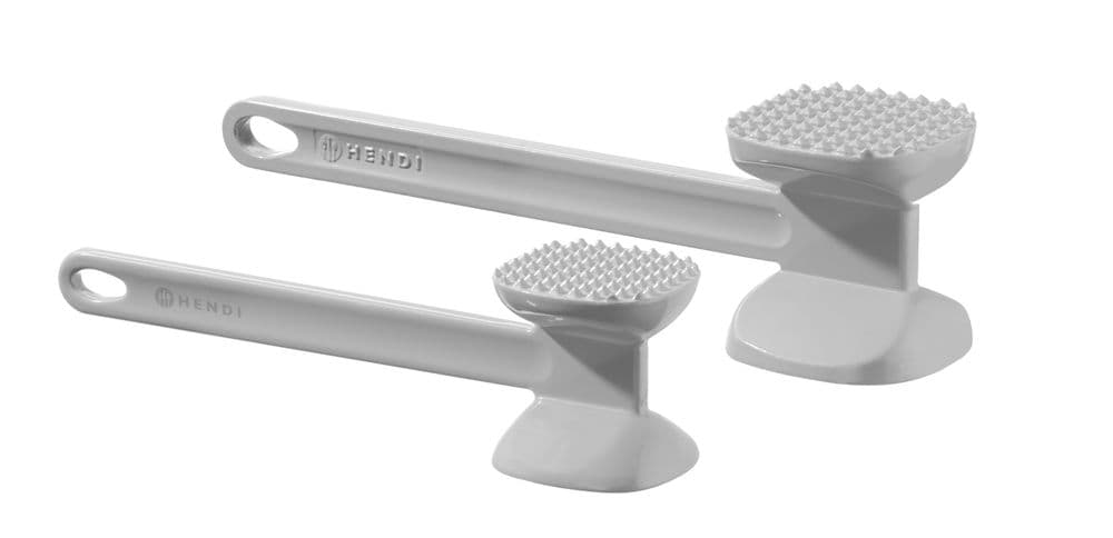 Hús tenderáló kalapács - Világos szürke - 255x65x(H)70mm - 3