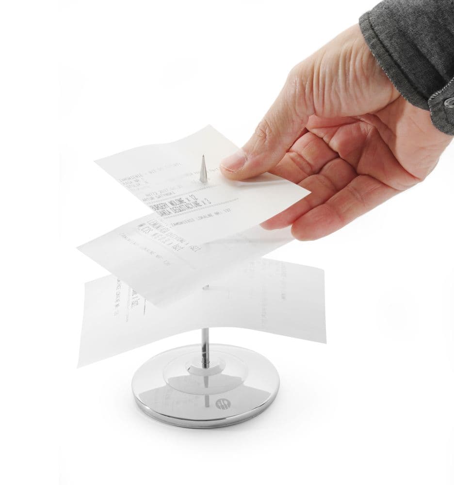 Számlatartó tű - ⌀80x(H)150mm - 4