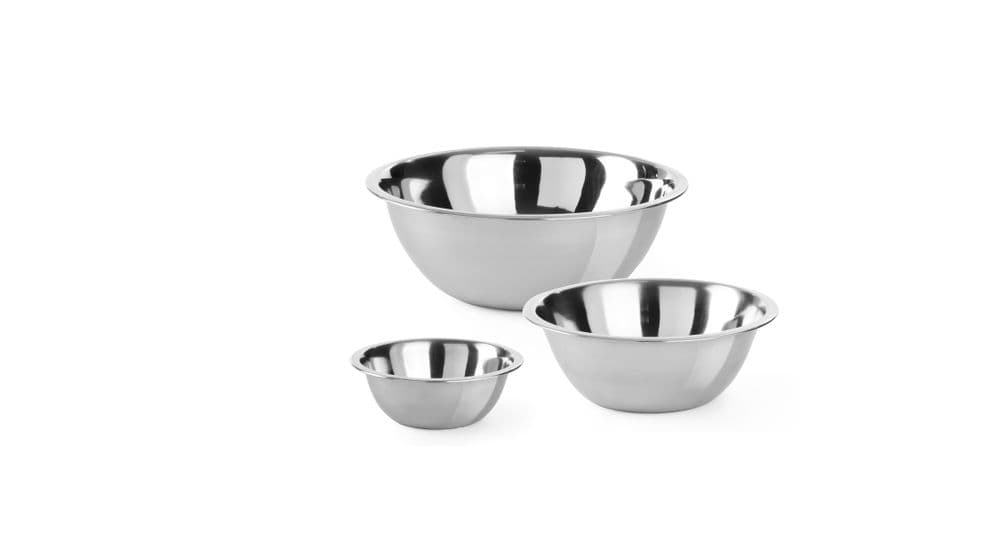 Keverőtál - gömbölyített alj - 0,7L - ⌀158x(H)55mm - 2