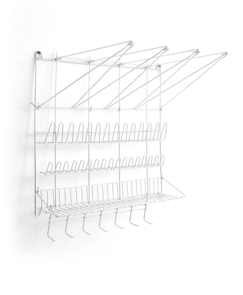 Habzsáktartó fali állvány - 500x360x(H)560mm - 3