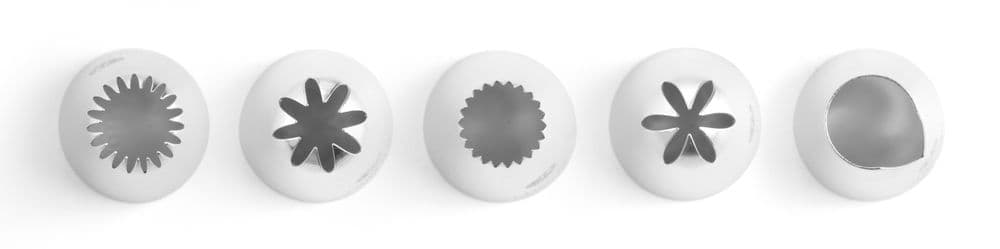 Díszítő cső készlet virág  &  szirom - HENDI - 3