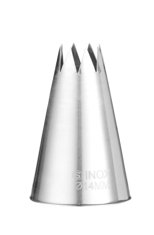 Icing tippek – csillag - ø6-8-10-12-14-16-18 - 7 db - 4