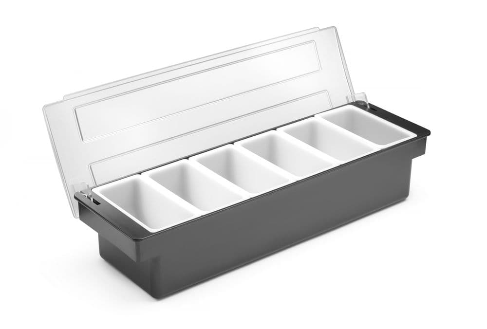 Rúd hozzávaló-tartó - 6 rekesz - BarUp - 480x150x(H)100mm - 3