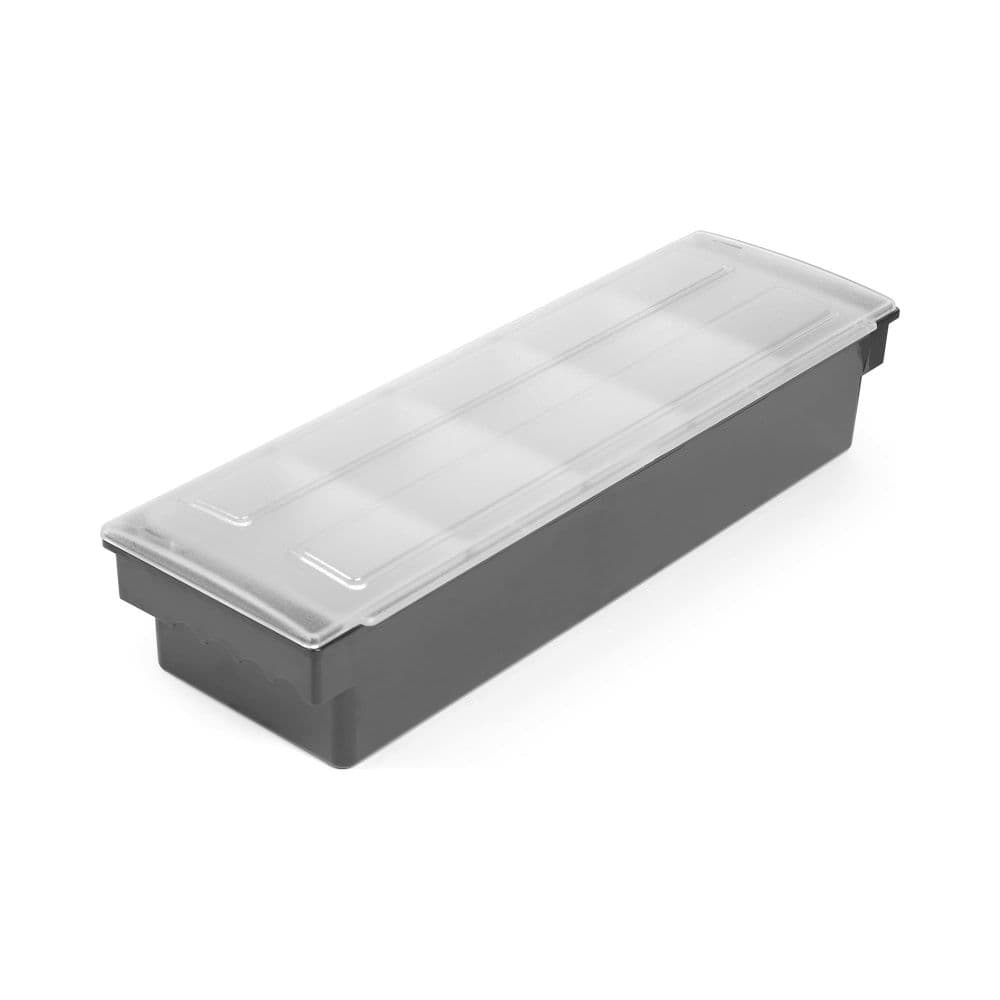 Tároló doboz - BarUp - Fekete - 480x150x(H)100mm - 3