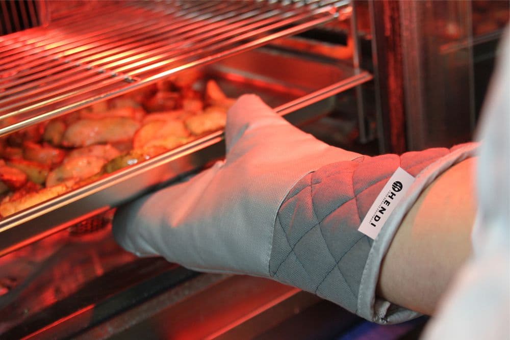 Sütő kesztyű - üvegszál - 2 db - 2 db. - (L)360mm - 2