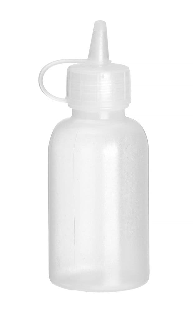 Mini szószadagoló – 4 db-os készlet - 0,05L - Átlátszó - ⌀35x(H)100mm - 2
