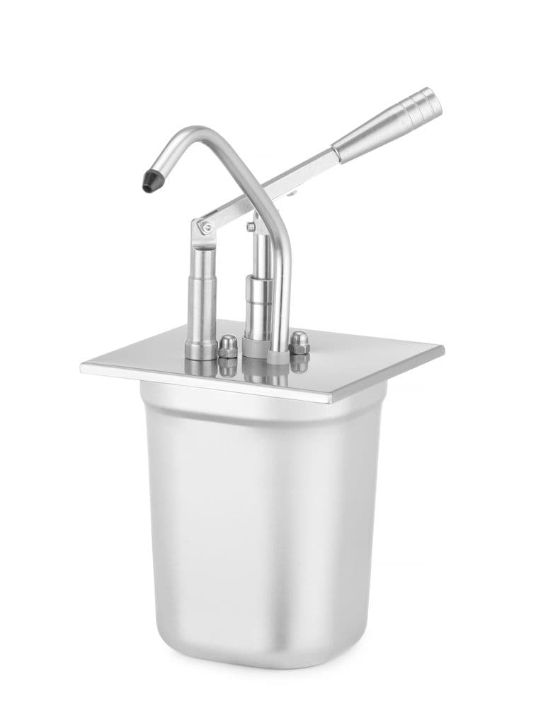 Fedél GN-tartályokhoz való adagolóval - GN 1/6 - 180x165mm - 2