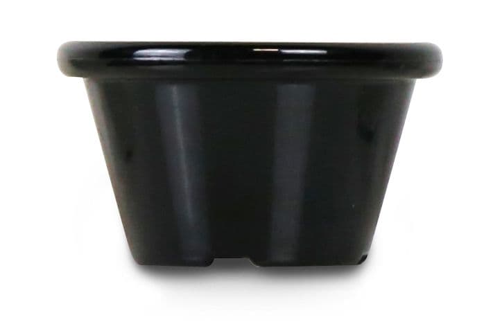 Ramekin - 12 db - 0,045L - Fekete - 12 db. - ⌀60x(H)35mm