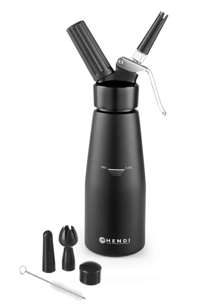 Habszifon Kitchen Termékcsalád fekete - Kitchen Termékcsalád - 0,5L - Fekete - ⌀80x(H)260mm - 2