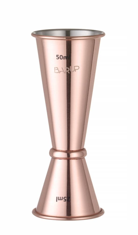 Jigger 30/50 ml - BarUp - Rézvörös - ⌀45x(H)114mm