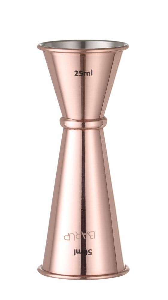 Jigger 30/50 ml - BarUp - Rézvörös - ⌀45x(H)114mm - 2