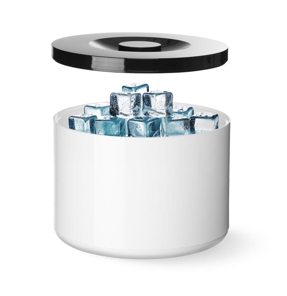 Jégvödör fehér duplafalú - BarUp - 10L - Fehér - ⌀292x(H)220mm - 4