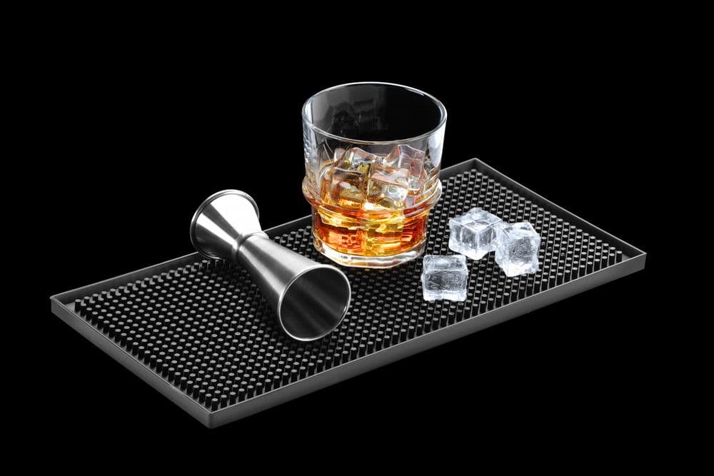 Bárszőnyeg - BarUp - Fekete - 300x150x(H)9mm - 3