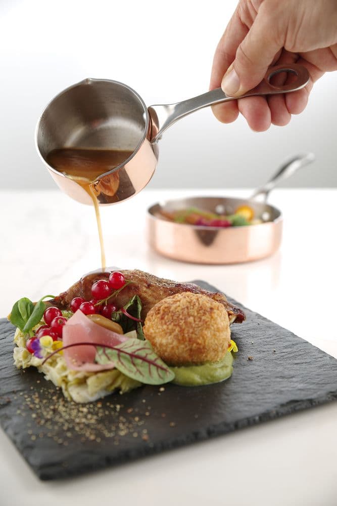 Apró nyeles lábas kiöntővel - 0,05L - ⌀50x(H)30mm - 2