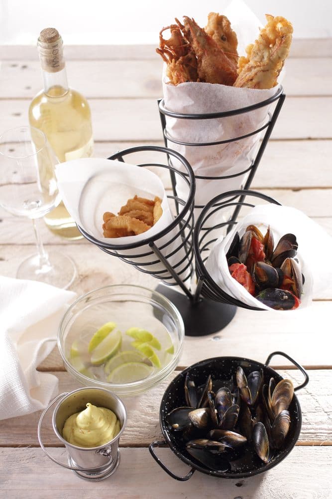 Sültburgonya tálaló állvány - 270x270x(H)280mm - 3