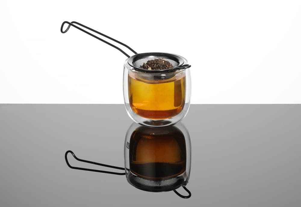 Szűrő PVD bevonattal - BarUp - Fekete - ⌀65x220mm - 2