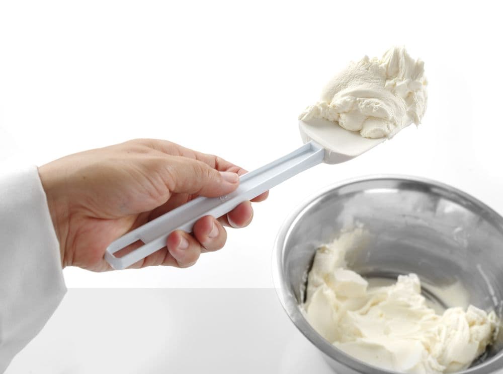 Spatula kanalas fejjel Kitchen Line - Kitchen Termékcsalád - Fehér - 254x57mm - 2