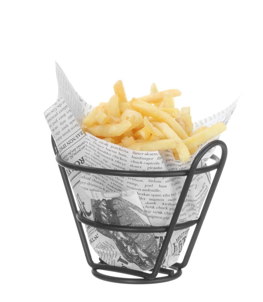 Zsírálló papír - Újságmintás - 500 db. - 200x250mm - 3