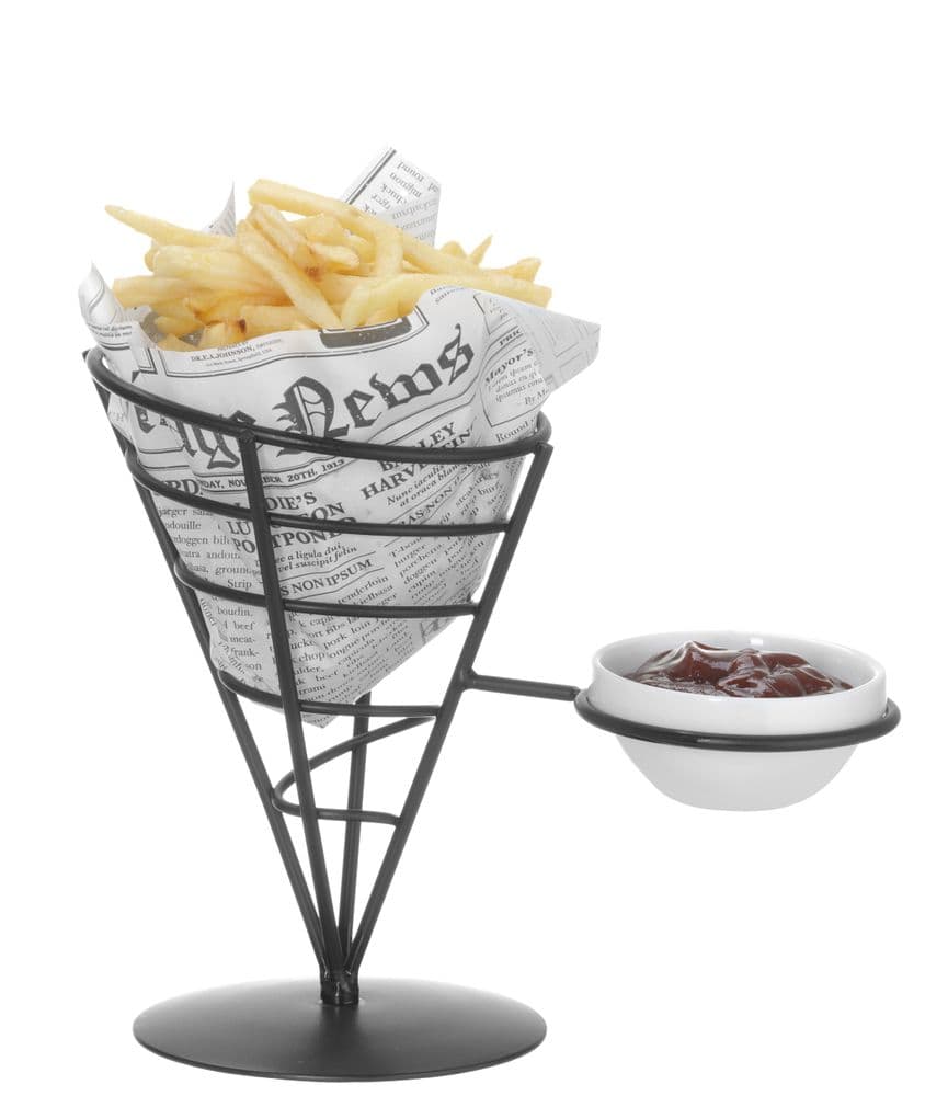 Zsírálló papír - Újságmintás - 500 db. - 200x250mm - 5