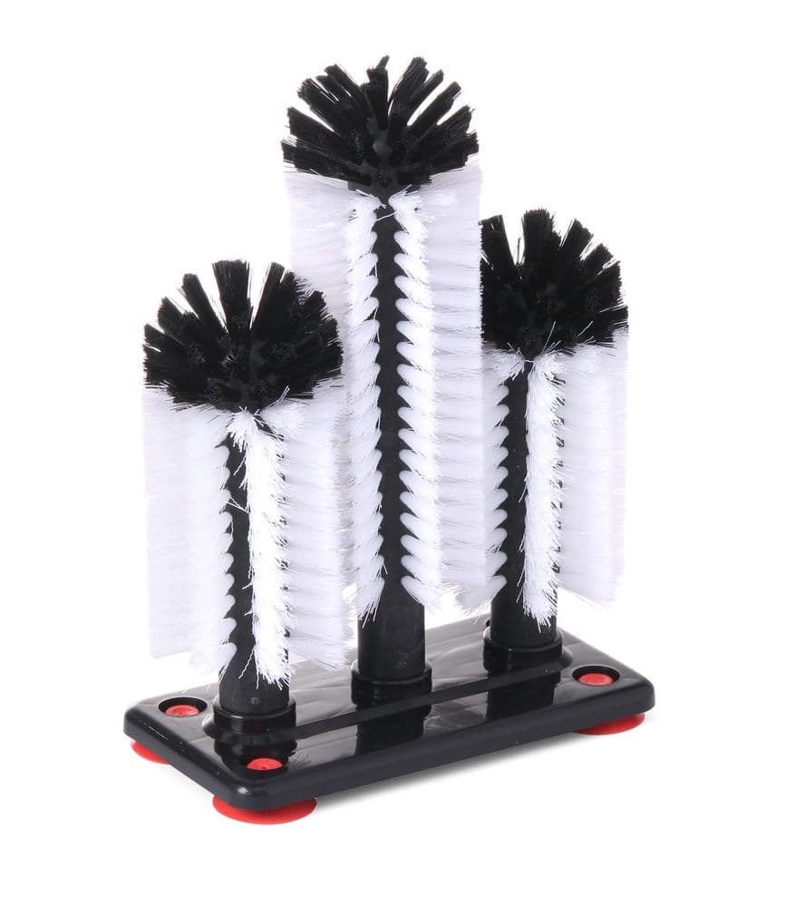 Magas pohármosó kefe - BarUp - 190x100x(H)250mm