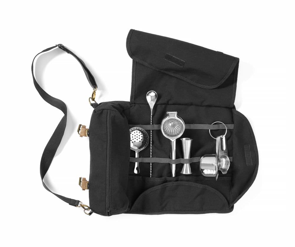 Bartender táska - BarUp - Fekete - 210x370x(H)70mm - 3