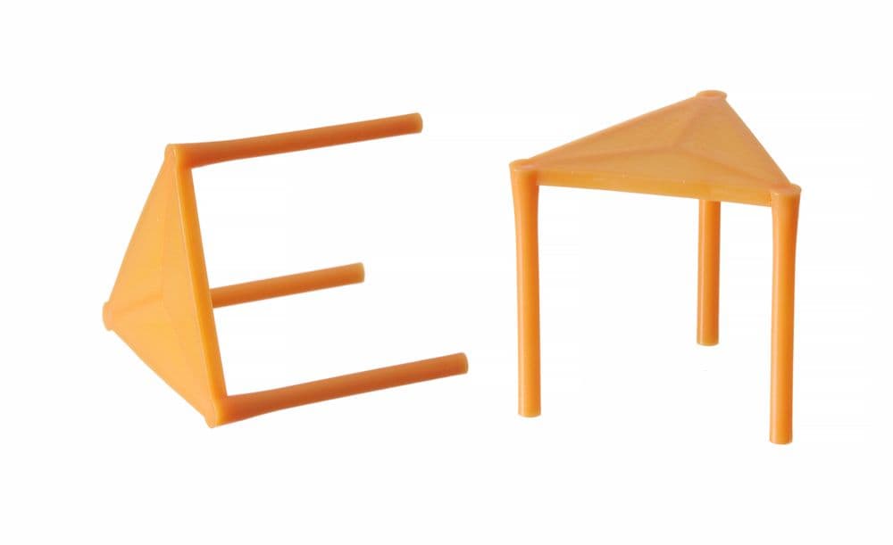 Pizza távtartó tüske - 500 db - Narancs - 500 db - 4