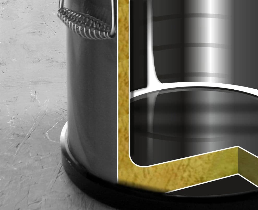 Hőszigetelt ételszállító badella - Profi Termékcsalád - 20L - ⌀330x(H)360mm - 5