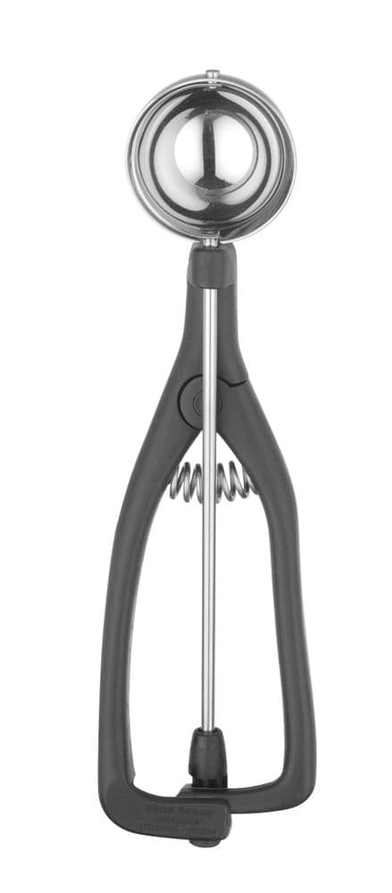 Fagylaltadagoló kanál balkezeseknek - Stöckel - 1/30 - Fekete - ⌀49x(H)mm