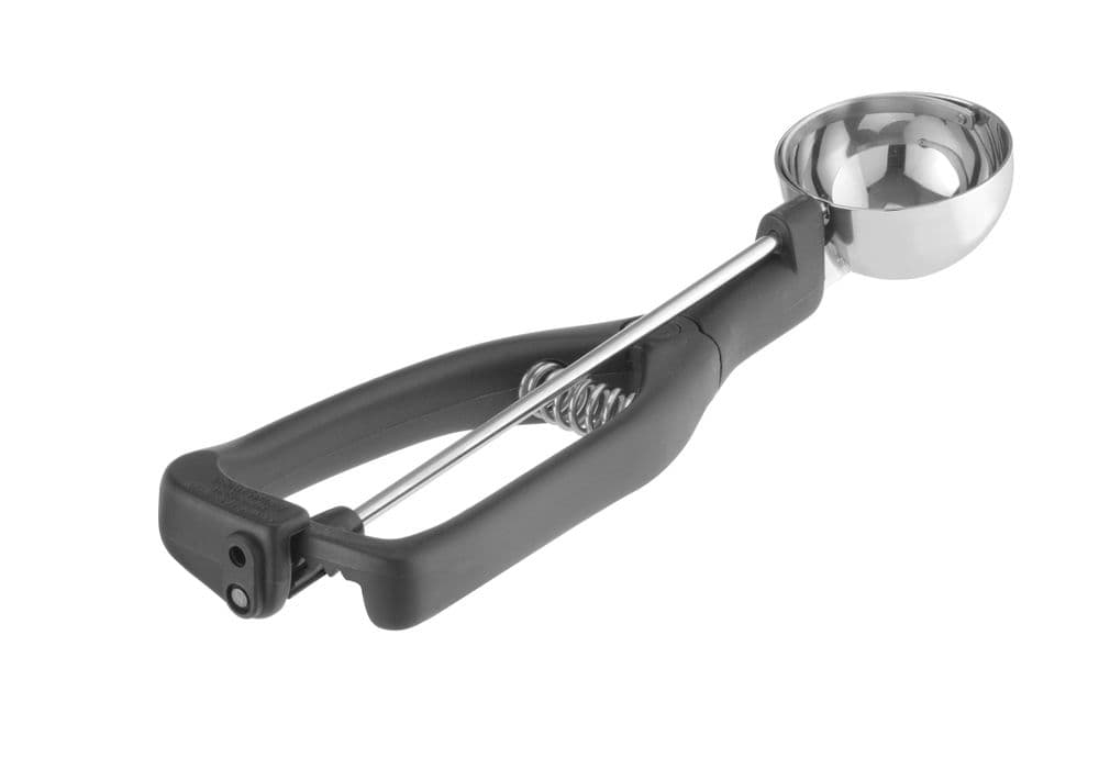 Fagylaltadagoló kanál balkezeseknek - Stöckel - 1/36 - Fekete - ⌀46x(H)mm - 4