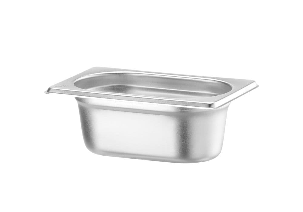 GN edény 1/9 - Budget Termékcsalád - GN 1/9 - 0,6L - 176x108x(H)65mm - 2