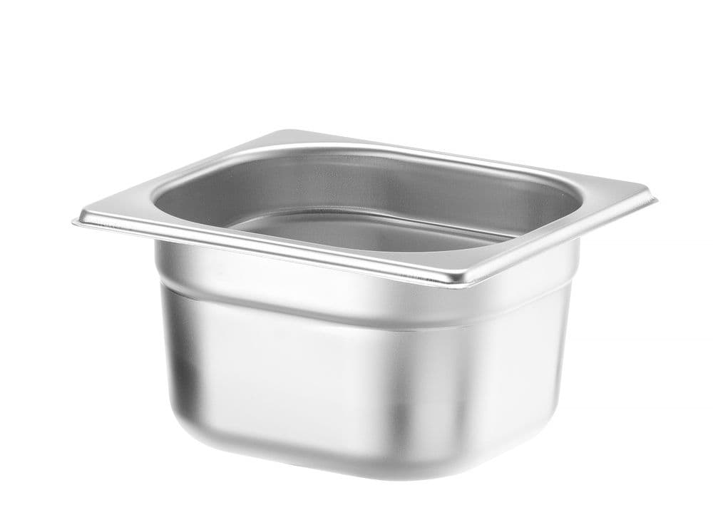 GN edény 1/6 - Profi Termékcsalád - GN 1/6 - 1,6L - (H)100mm - 2