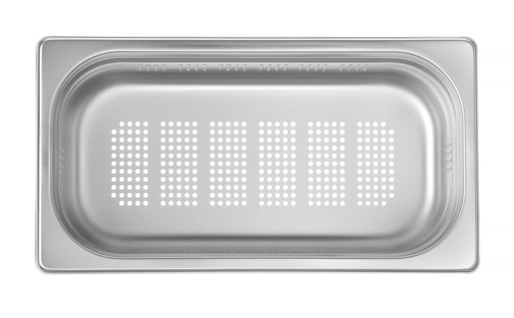 GN 1/3 perforált tartály - Profi Termékcsalád - GN 1/3 - 4L - (H)100mm - 3