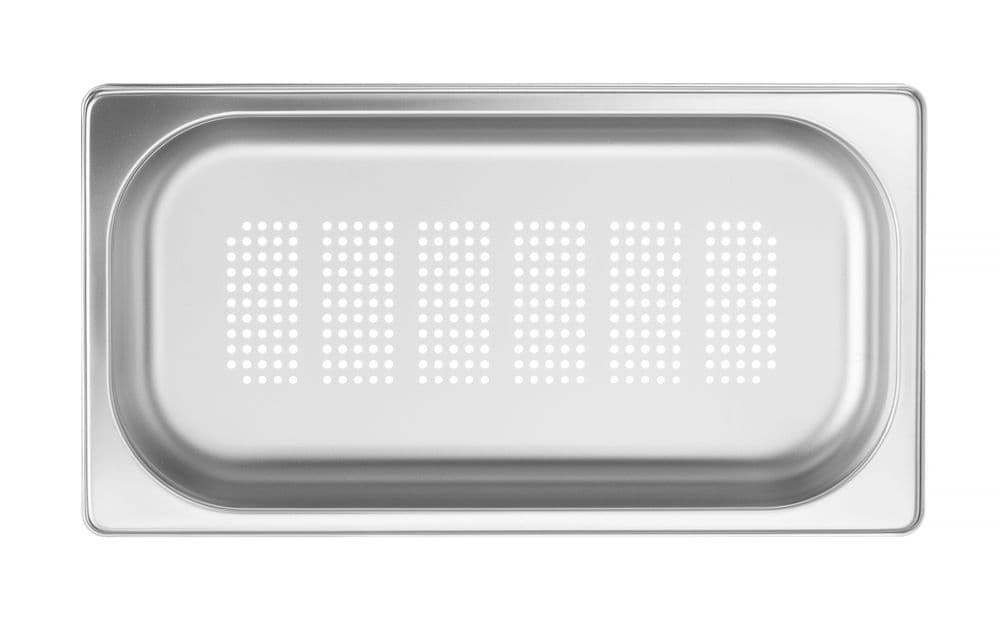 GN 1/3 perforált tartály - Profi Termékcsalád - GN 1/3 - 1,2L - (H)40mm - 3
