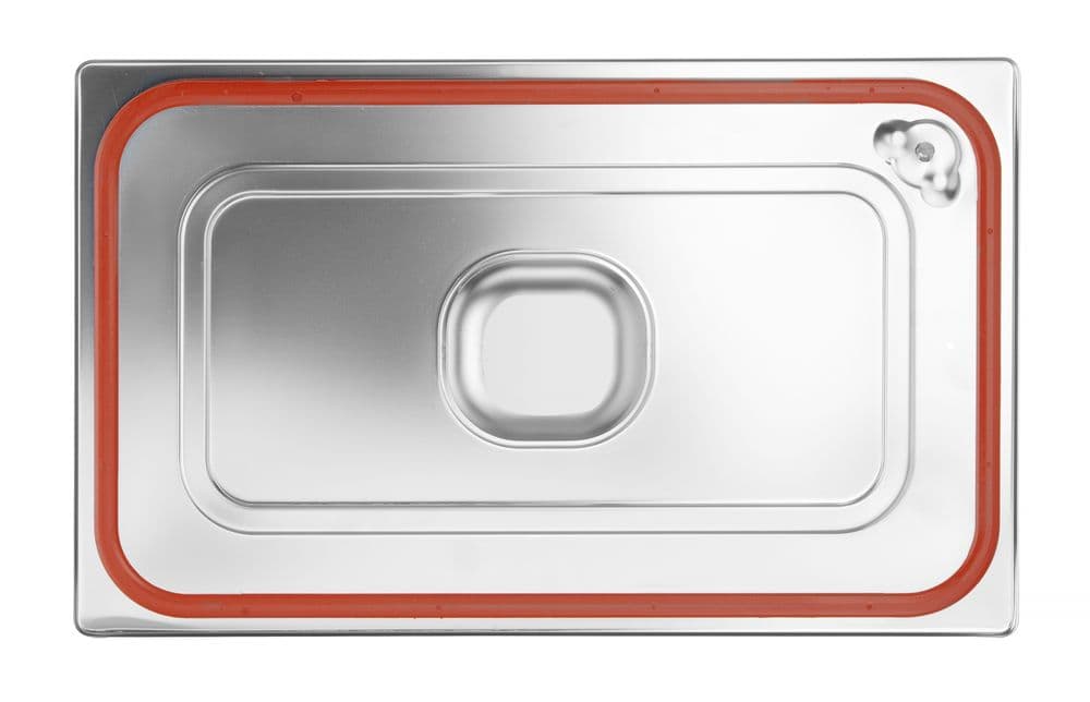 GN tető szilikon tömítéssel - Profi Termékcsalád - GN 1/1 - 530x325mm - 3