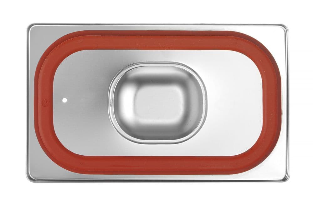 GN tető szilikon tömítéssel - Profi Termékcsalád - GN 1/4 - 265x162mm - 3