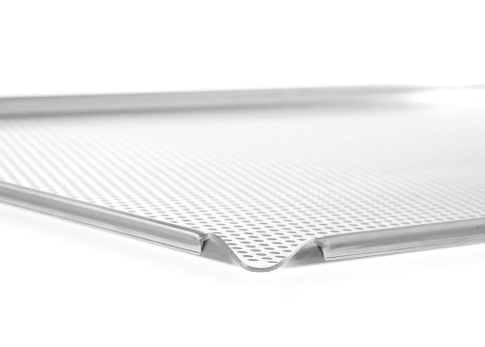 Tálca perforált GN 1/1 - 4 peremmel - 530x325x(H)10mm - 2